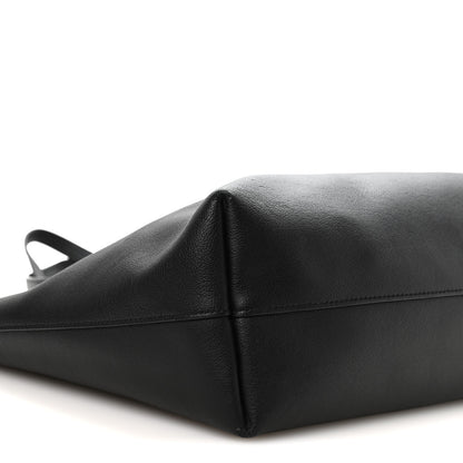 Saint Laurent Calfskin Large Shopping Tote Black 9 of 10