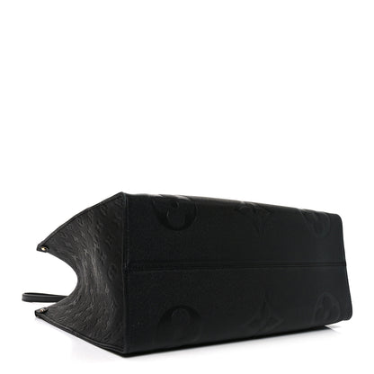 Louis Vuitton Empreinte Monogram Giant Onthego GM Black 4 of 9