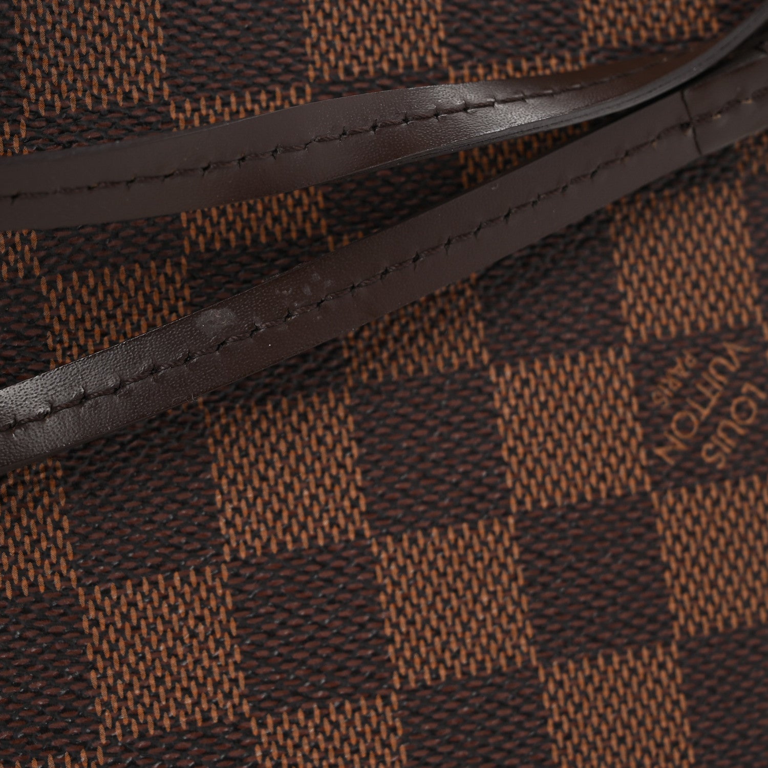 Louis Vuitton Damier Ebene Neverfull MM GM Pochette 9 of 10