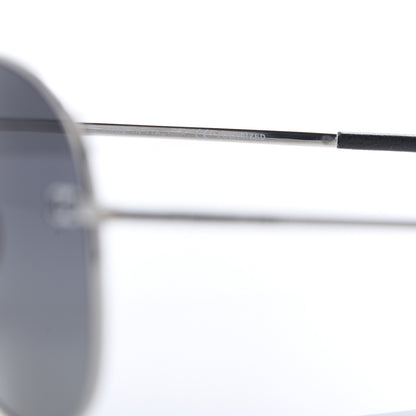 Chanel Aviator CC Sunglasses 4189-T-Q Black 6 of 8
