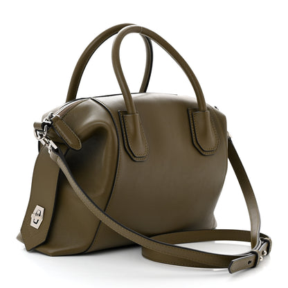 Givenchy Smooth Calfskin Small Soft Antigona Dark Khaki 3 of 13