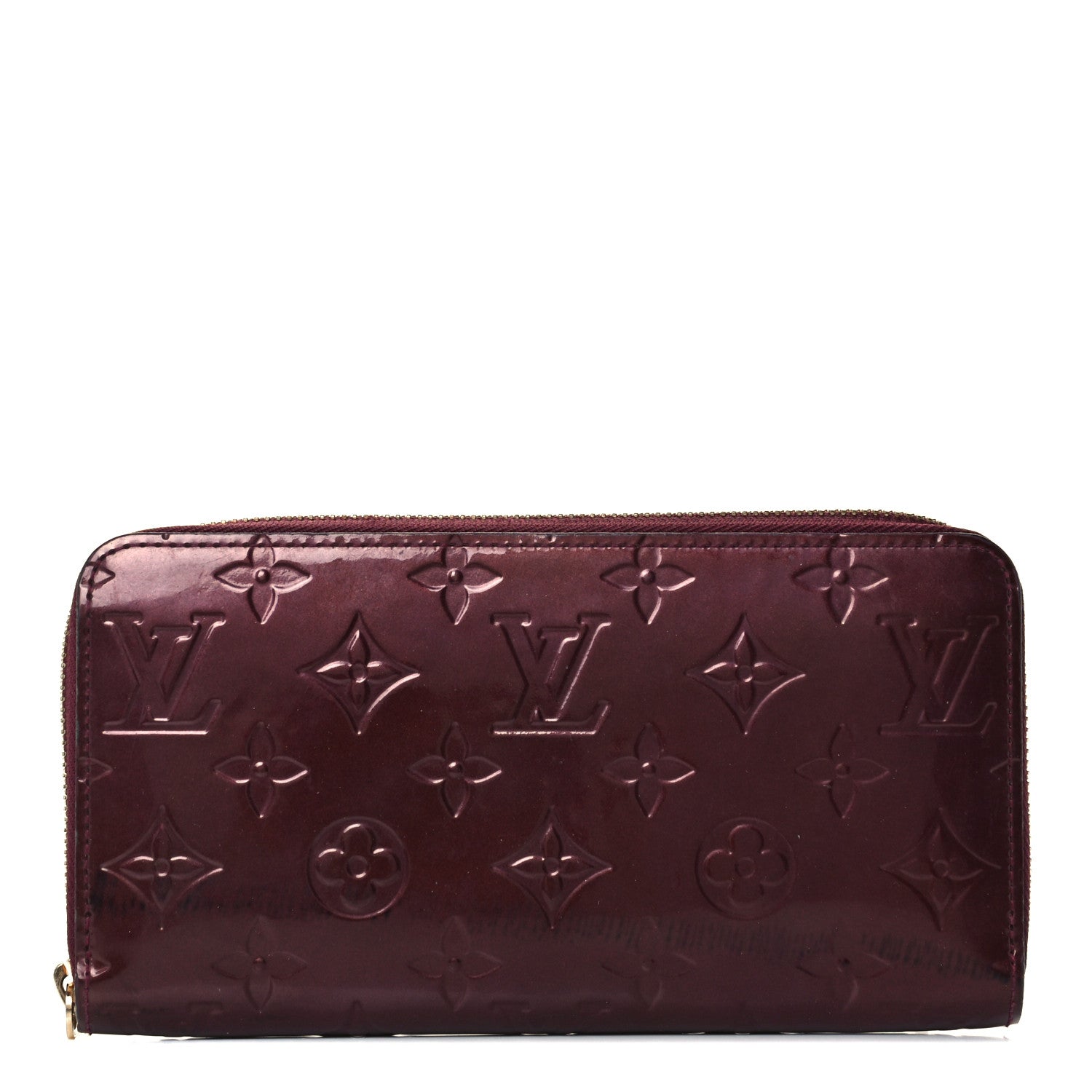 Louis Vuitton Vernis Zippy Wallet Rouge Fauviste 1 of 9
