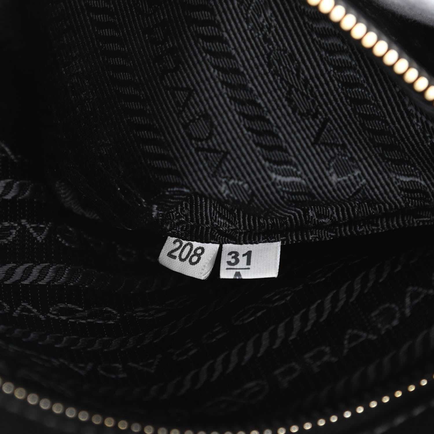 Prada Saffiano Mini Galleria Double Zip Tote Black 10 of 21