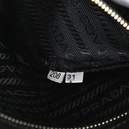 Prada Saffiano Mini Galleria Double Zip Tote Black 10 of 21