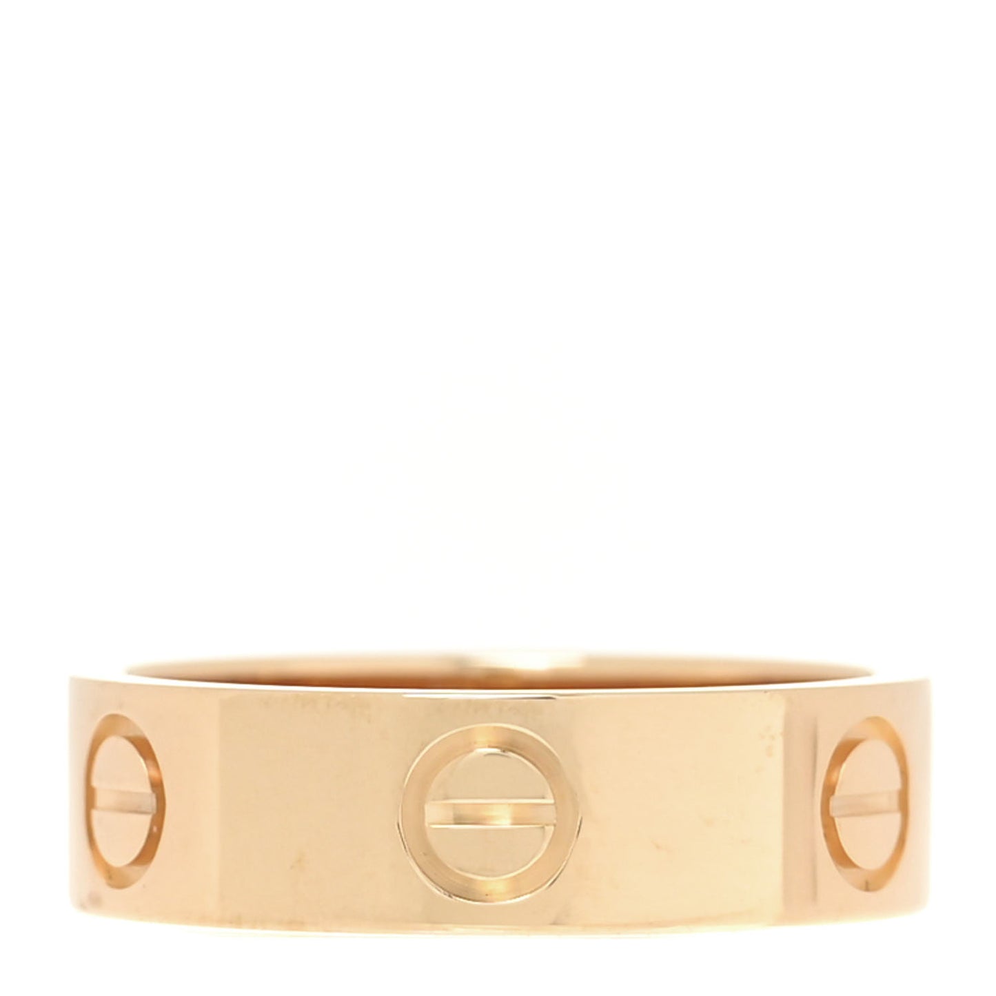 18K Yellow Gold 5.5mm LOVE Ring 54 7