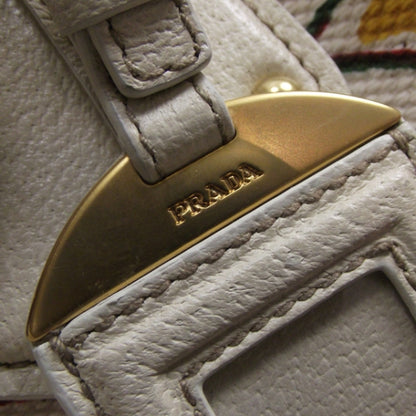 Prada Canvas Canapa Embossed Frame Bag 11 of 11