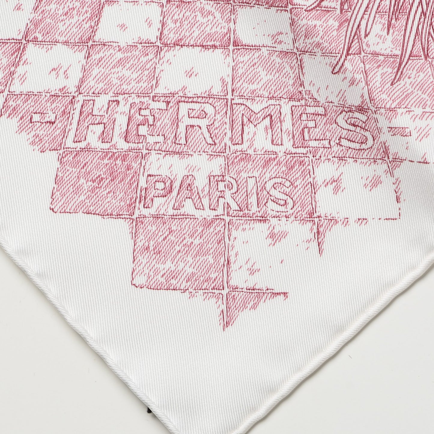 Silk Le Jardin de Leila Scarf 90