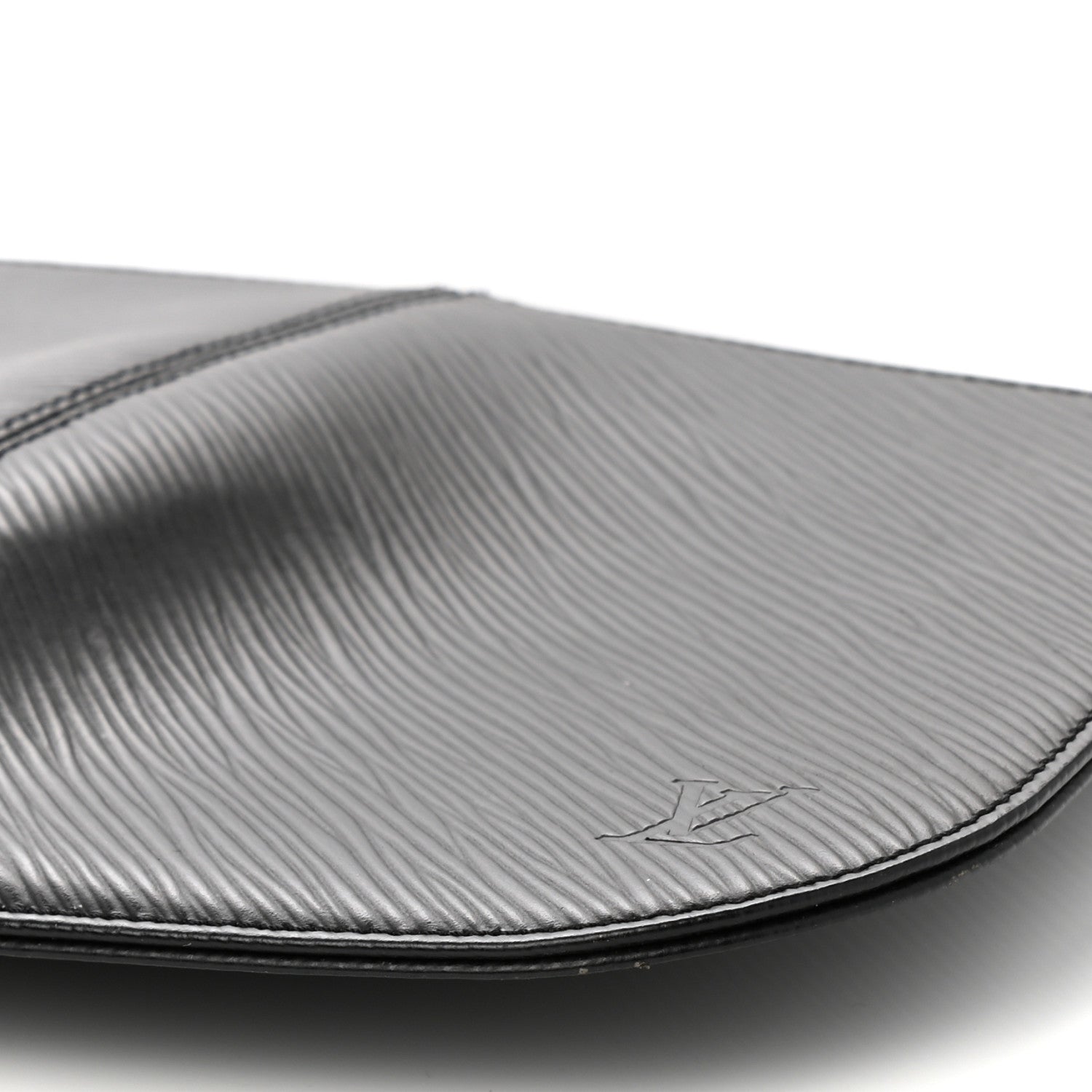 Louis Vuitton Epi Demi Lune Pochette Black 9 of 9