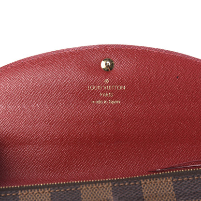 Louis Vuitton Damier Ebene Caissa Wallet Cherry 5 of 6
