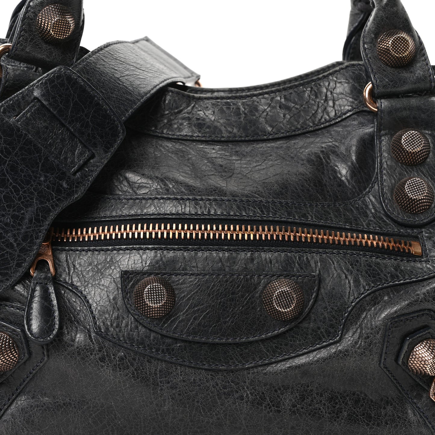 Agneau Giant 21 Rose Gold Hardware City Dark Night