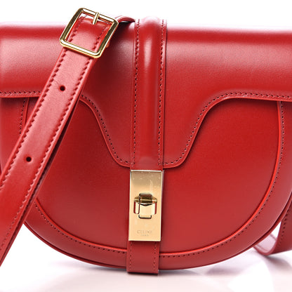 Celine Satinated Calfskin Besace Small 16 Red 8 of 8