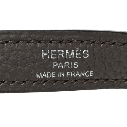Hermes Togo Kelly Shoulder Strap Etain 4 of 5