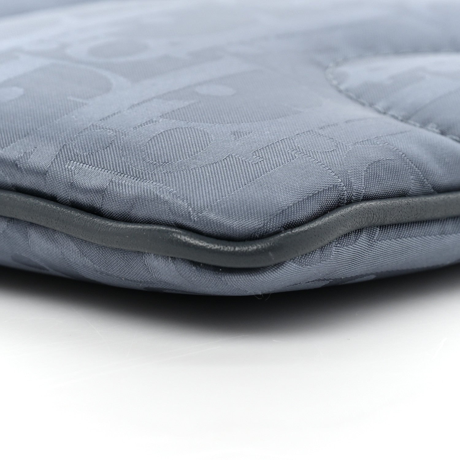 Christian Dior X ERL Technical Fabric Oblique Pouch Light Blue 9 of 9