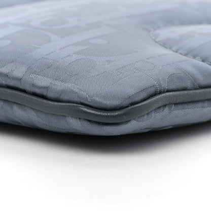 Christian Dior X ERL Technical Fabric Oblique Pouch Light Blue 9 of 9