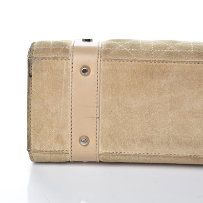 Christian Dior Suede Cannage Stitched East West Lady Dior Beige 22 of 25