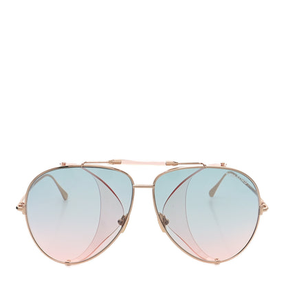 Tom Ford Metal Jack 02 TF900 Sunglasses Rose Gold 2 of 8