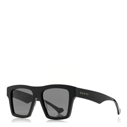 Gucci Acetate Rectangle Sunglasses GG0962S Black 1 of 9