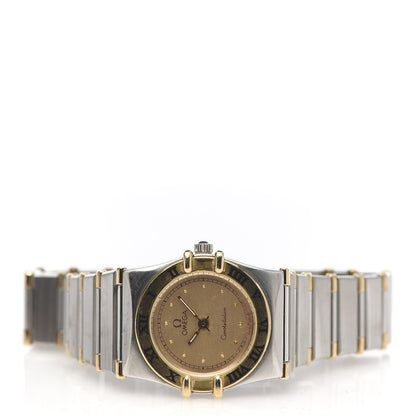 Omega Stainless Steel 18K Yellow Gold 22mm Constellation Quartz Watch Champagne 795.1080 2 of 4