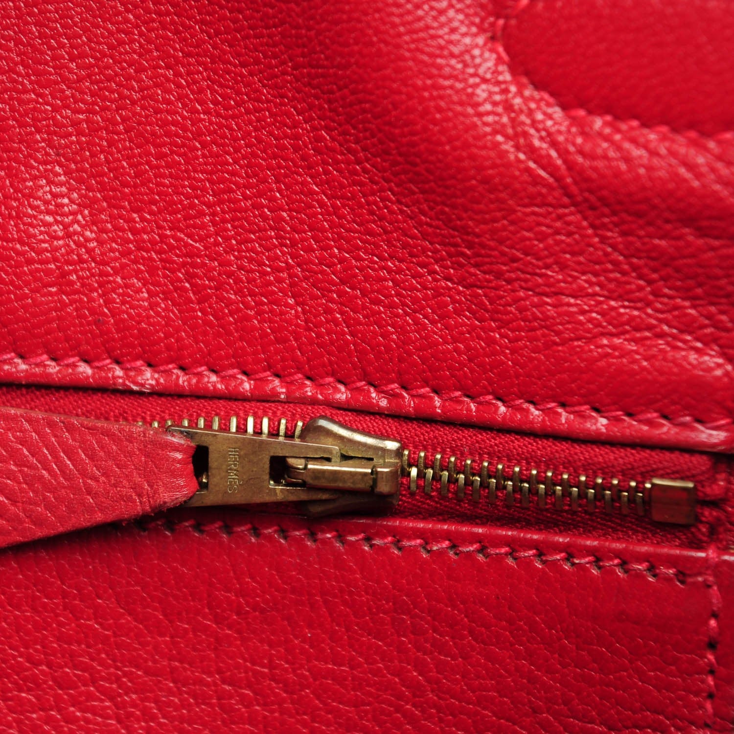 Hermes Courchevel HAC Birkin 32 Rouge 21 of 29
