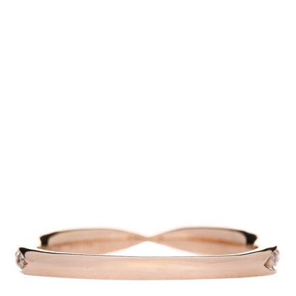 Tiffany 18K Rose Gold Diamond Harmony Band Ring 48 4.5 3 of 4