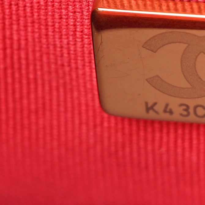 Chanel Caviar Quilted Small Twist Your Buttons Flap Red 7 of 9