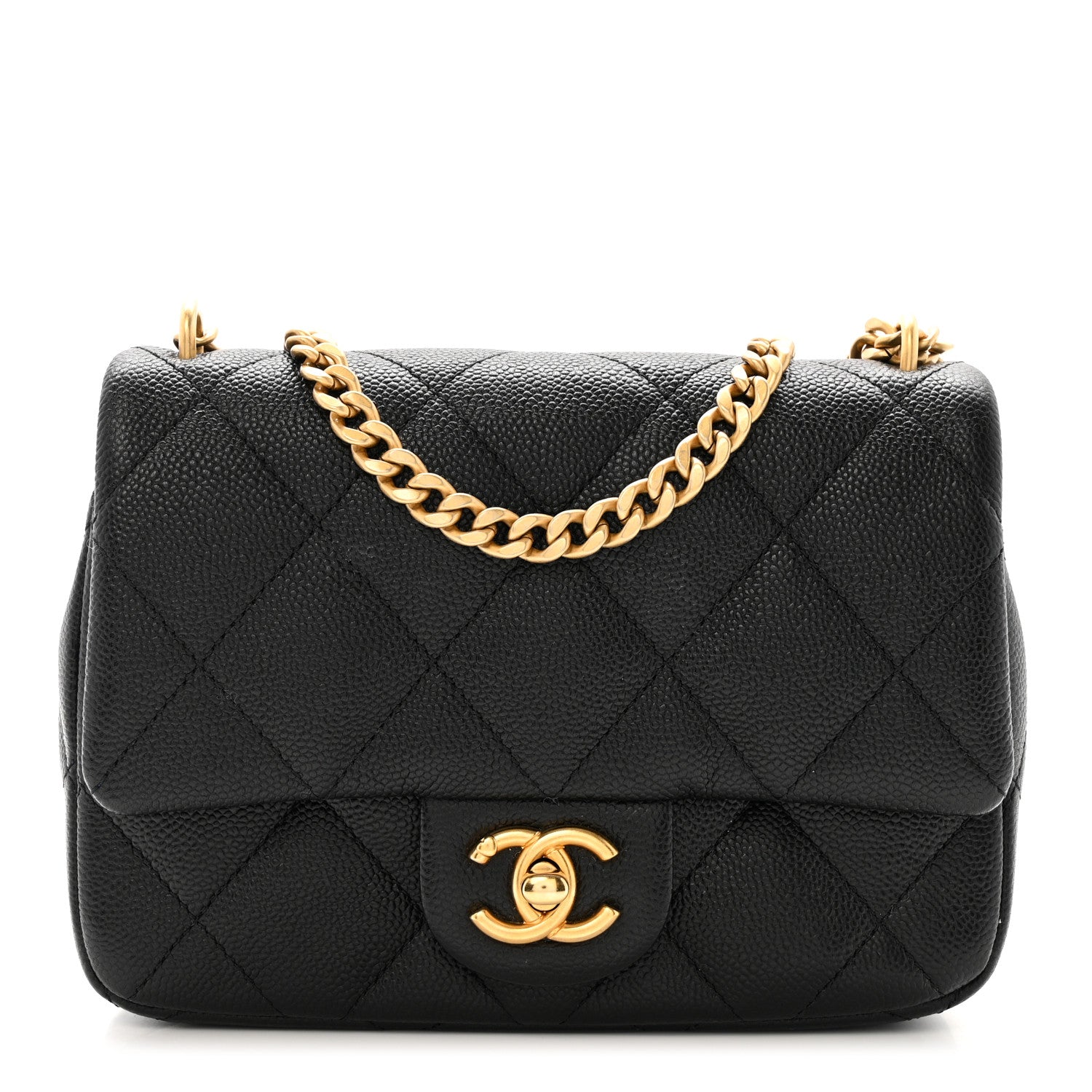 Chanel Caviar Quilted Mini Sweetheart Flap Black 1 of 11
