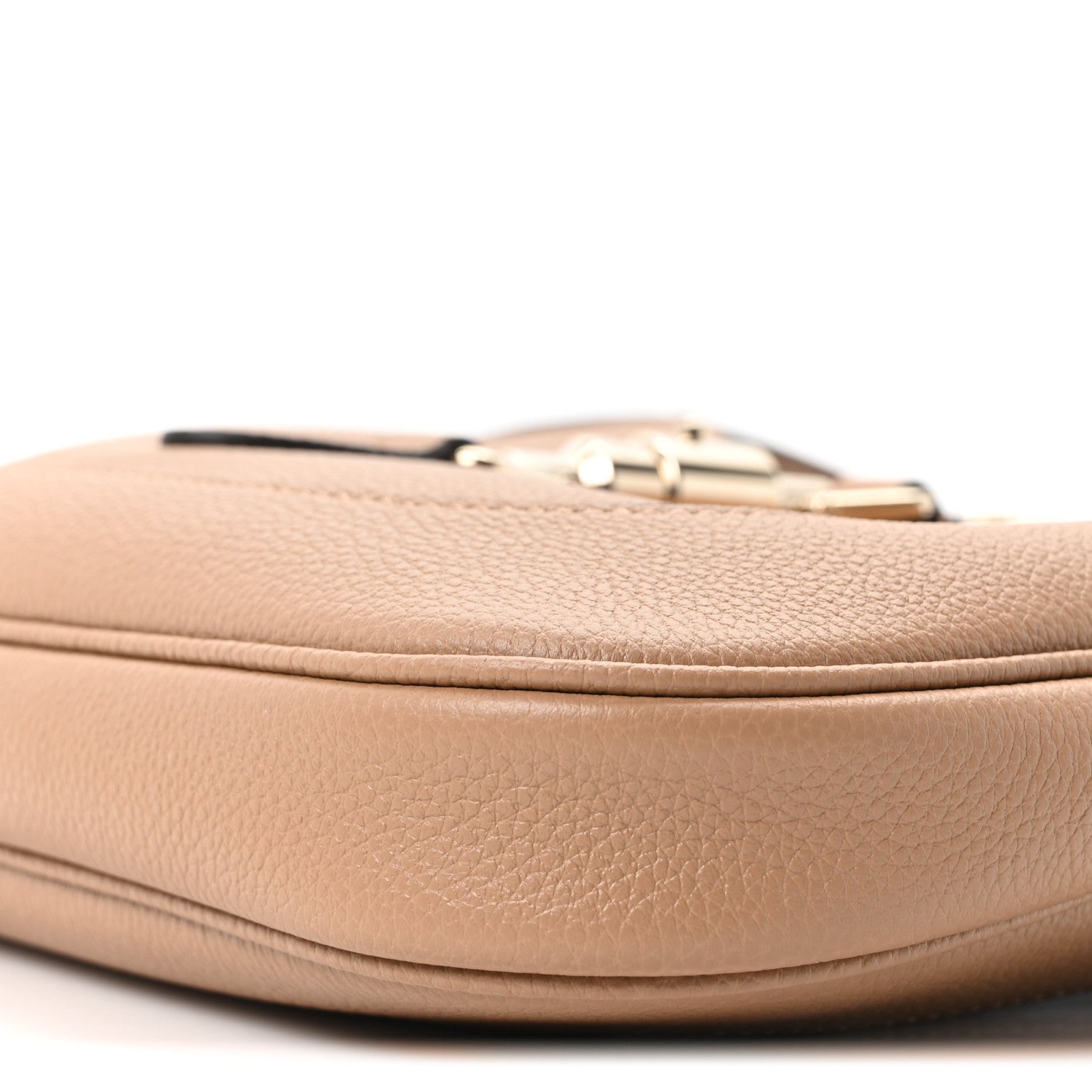 Gucci Grained Calfskin Web Medium Jackie 1961 Hobo Taupe 10 of 10