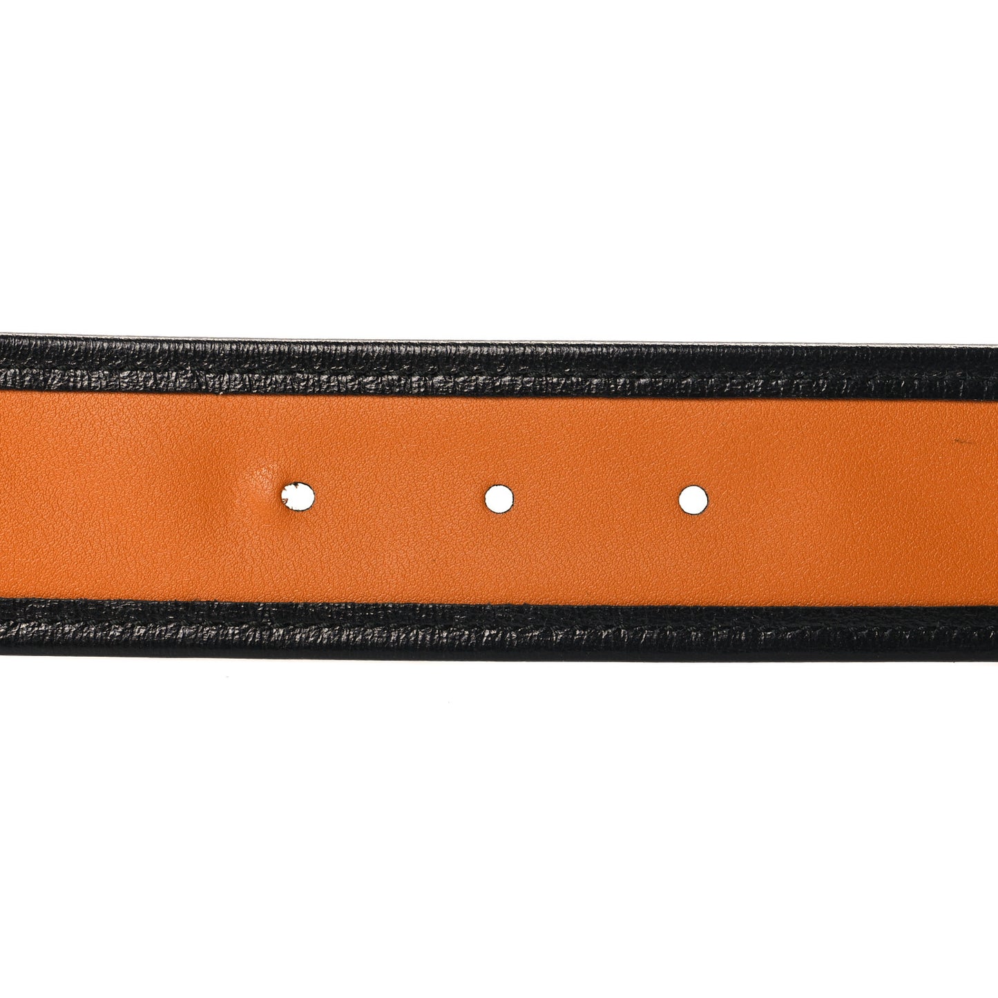 Azalea Calfskin Matelasse Diagonal Torchon Double G 40mm Belt 85 34 Cognac Black