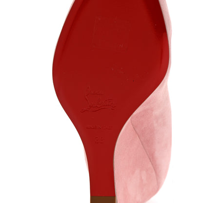 Christian Louboutin Veau Velours Tanja 38 Light Pink 7 of 10