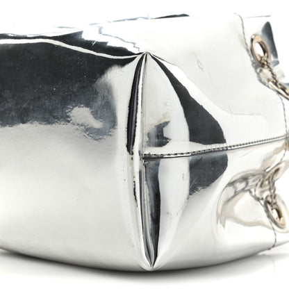 Jimmy Choo Metallic Patent Bon Bon Bag Silver 7 of 9