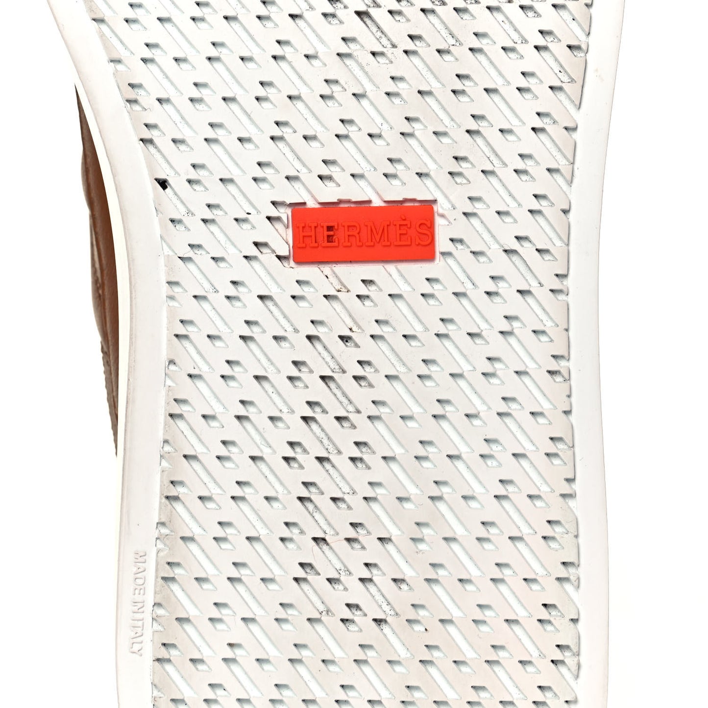 Calfskin Deep Sneakers 41 Naturel