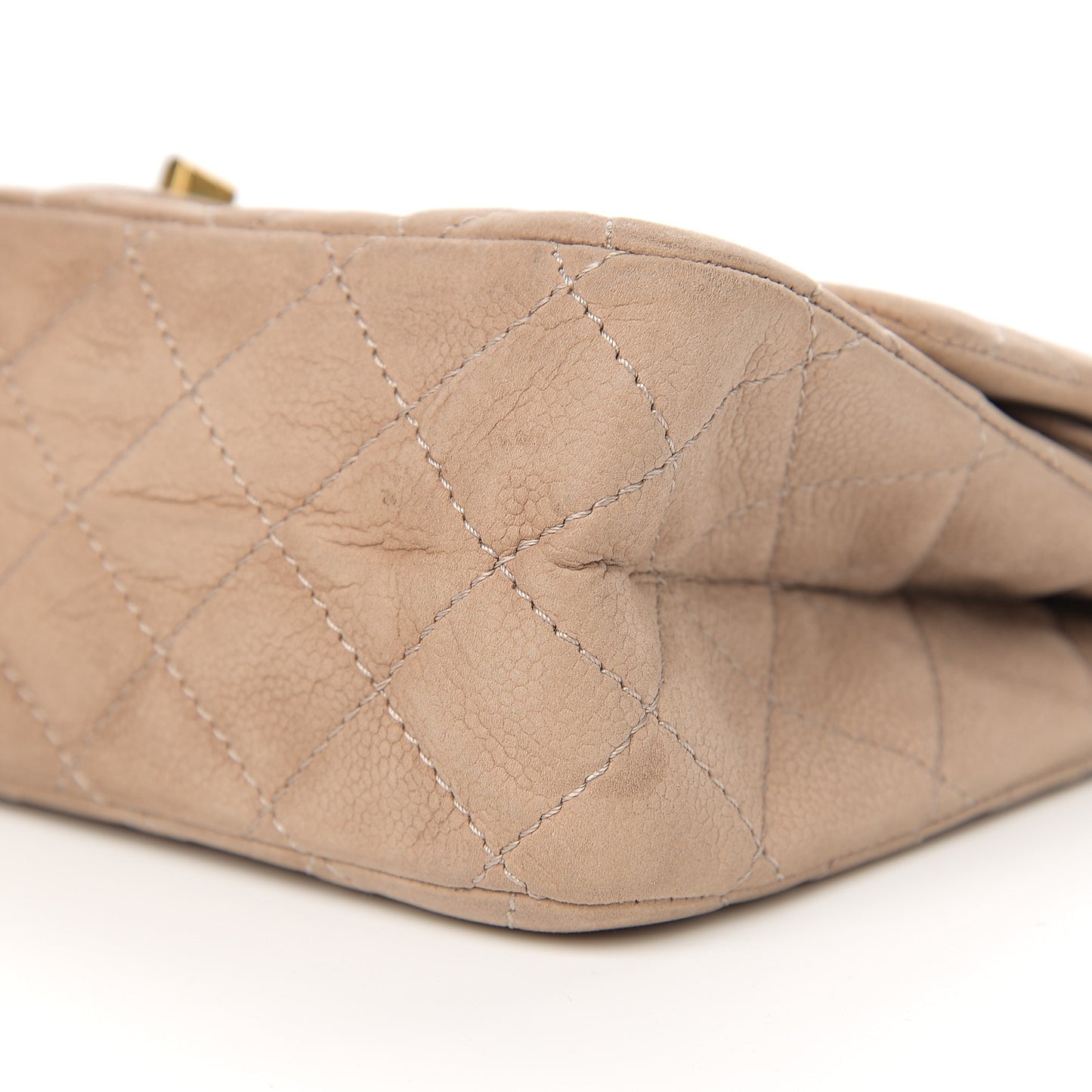 Iridescent Caviar Quilted 2.55 Reissue 226 Flap Beige