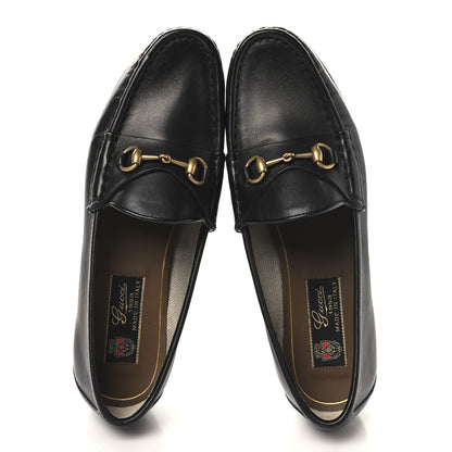 Gucci Calfskin Womens 1953 Horsebit Loafers 36 Black 2 of 8