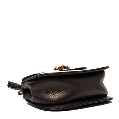 Gucci Calfskin Mini Bamboo Night Evening Bag Bronze 4 of 10