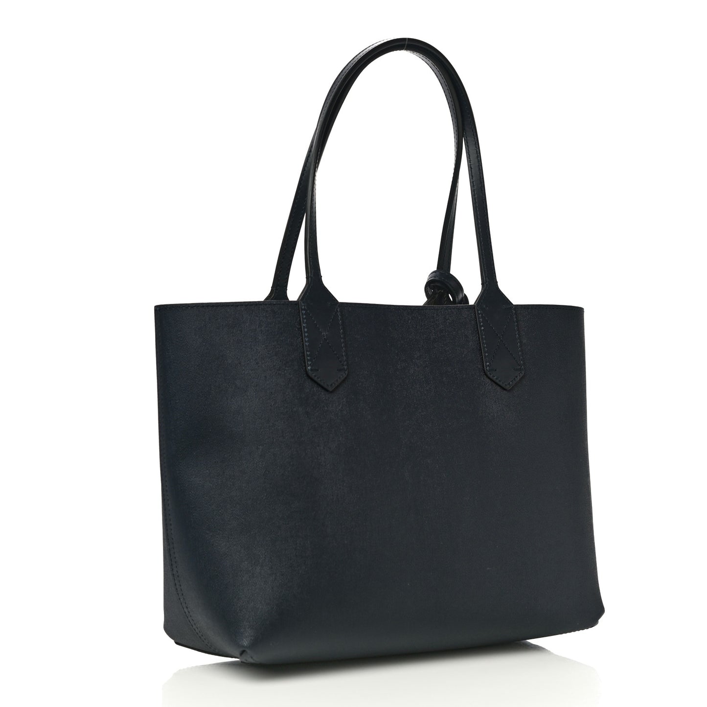 GG Supreme Monogram Blooms Small Reversible Tote Beige Blue Navy