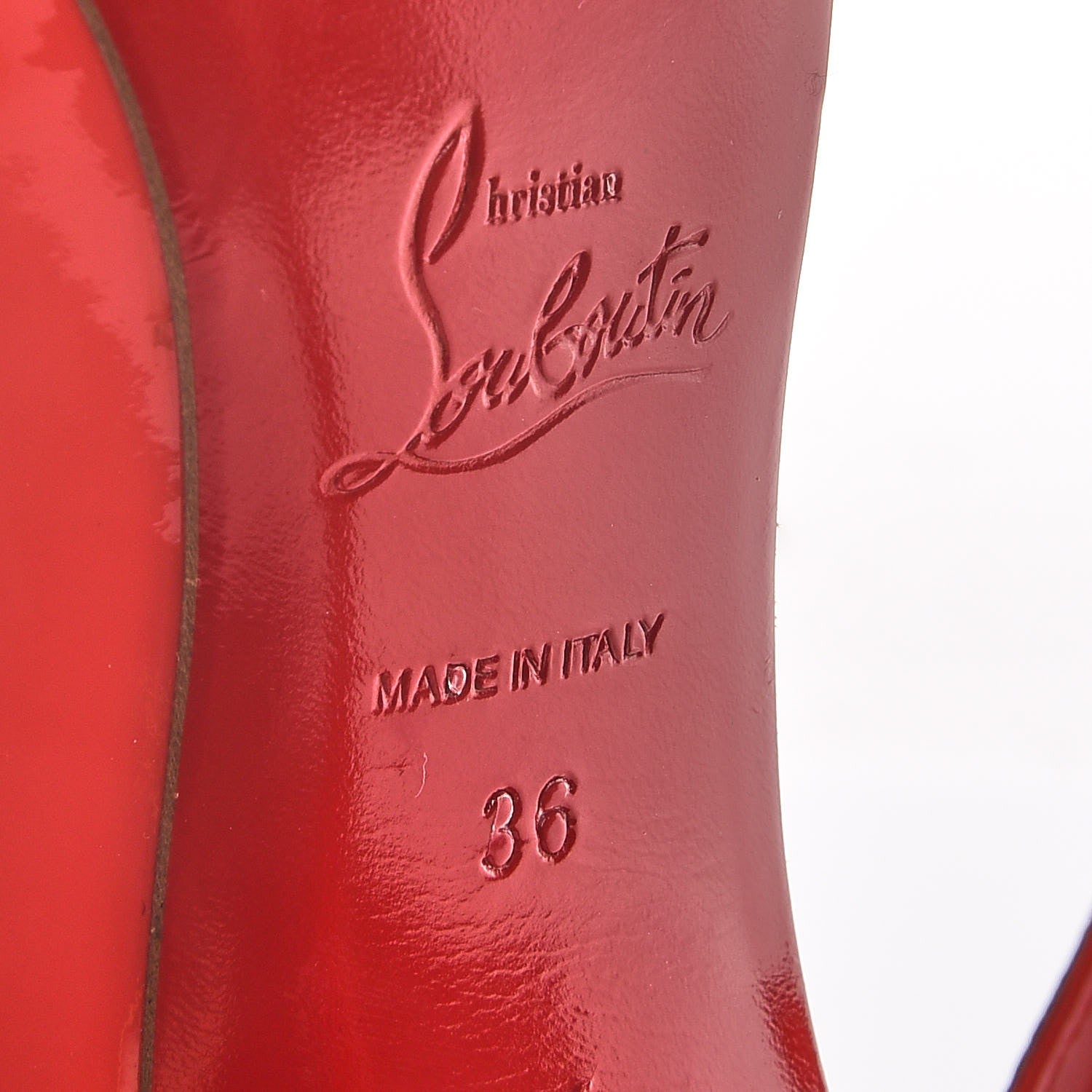 Christian Louboutin Patent So Kate 120 Pumps 36 Poppy 7 of 11