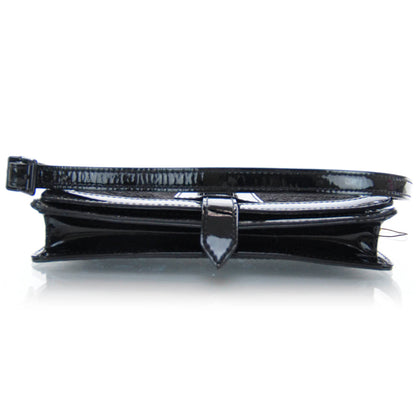 Burberry Patent Glitter Nova Check Bag Black 4 of 8