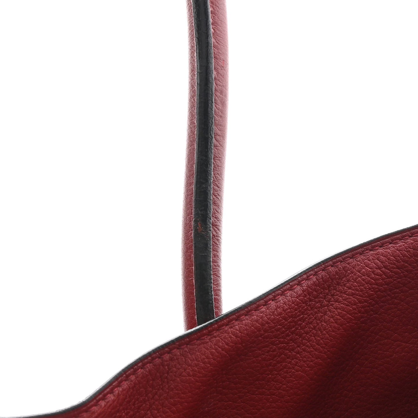 Taurillon Clemence JPG Birkin 42 Rouge H