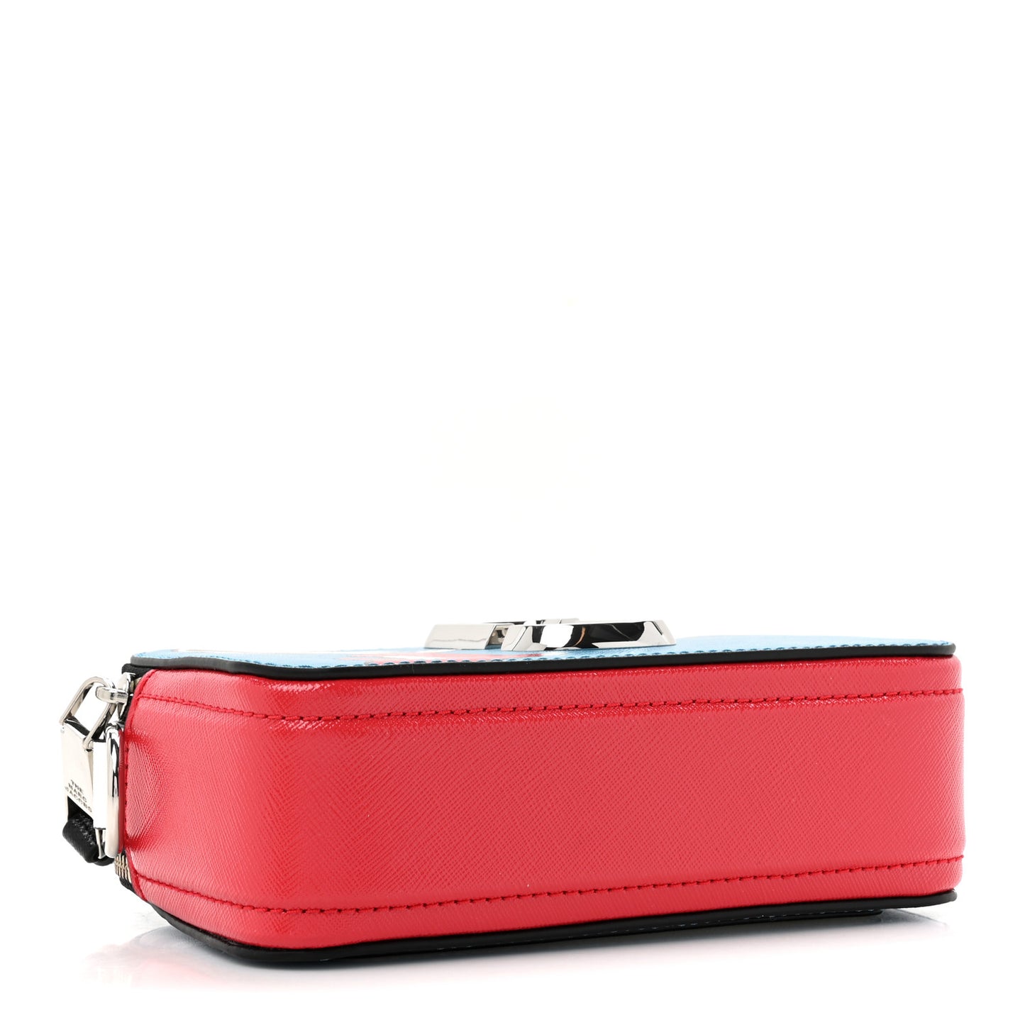 X Peanuts Saffiano Small Lucy Snapshot Camera Bag Blue Multi