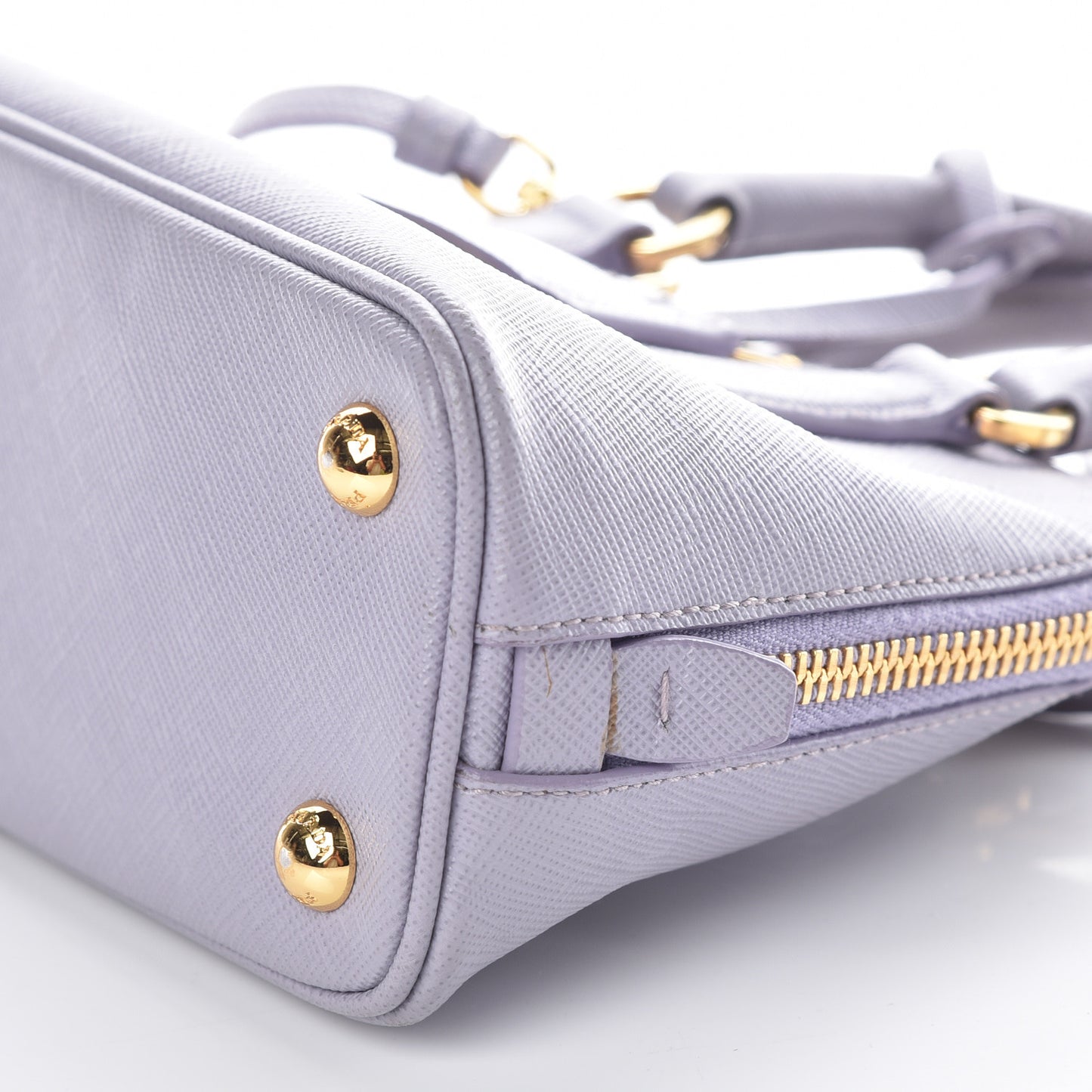 Saffiano Lux Mini Promenade Tote Glicine