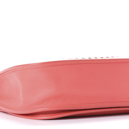 Hermes Taurillon Clemence Evelyne III GM Crevette 5 of 10