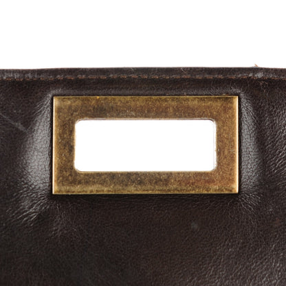 Chanel Lambskin Medium Patchwork Mademoiselle Single Flap Brown 8 of 9