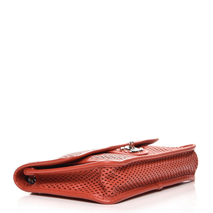 Chanel Perforated Calfskin Up In The Air Flap Red 5 of 8