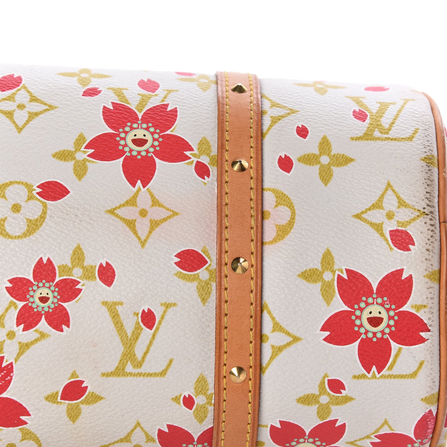 Monogram Cherry Blossom Papillon Red Creme