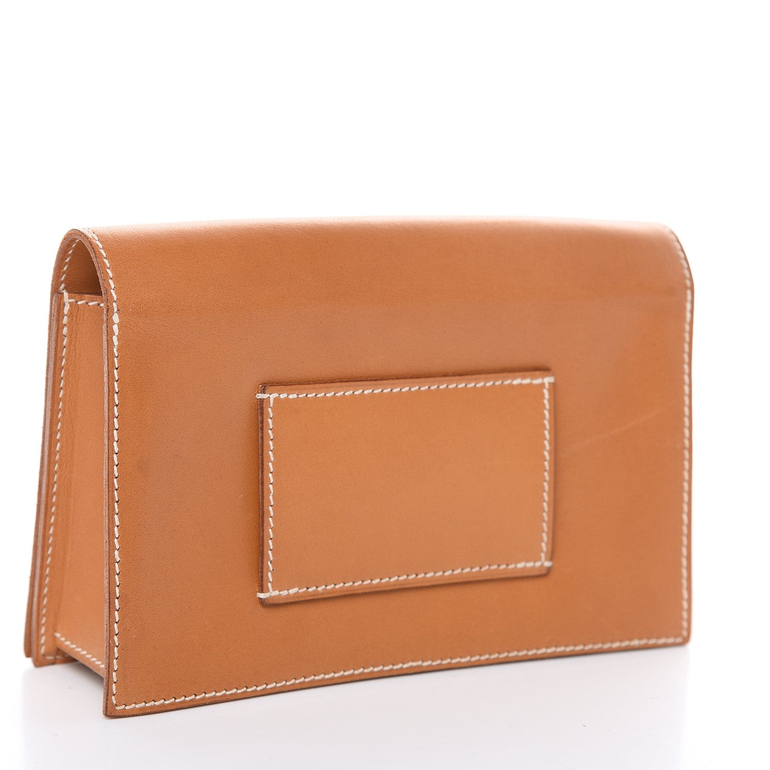 Hermes Vache Natural Waist Bag Clutch 3 of 13