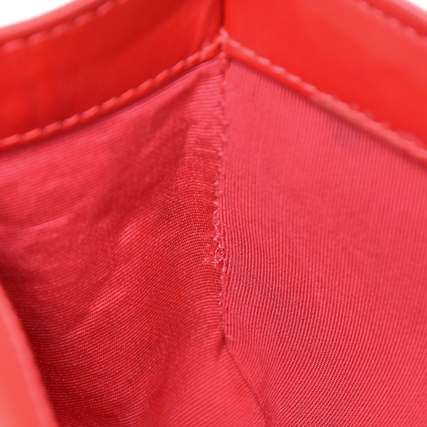 Patent Calfskin Quilted Small Boy Flap Pink