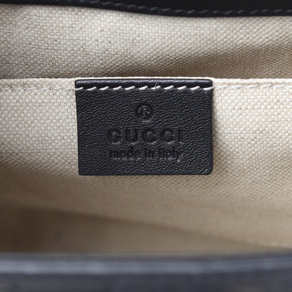 Gucci Guccissima Small Emily Shoulder Bag Black 6 of 13