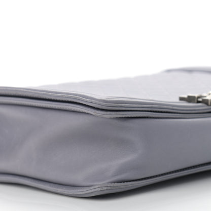 Chanel Lambskin Quilted Large Boy Flap Grey 8 of 15