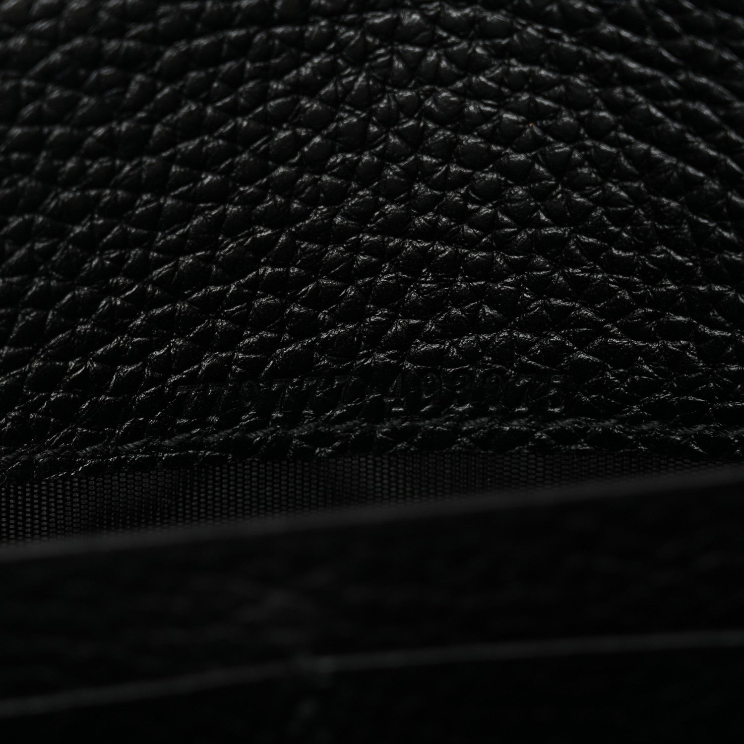 Gucci Calfskin GG Marmont Chain Wallet Black 6 of 11