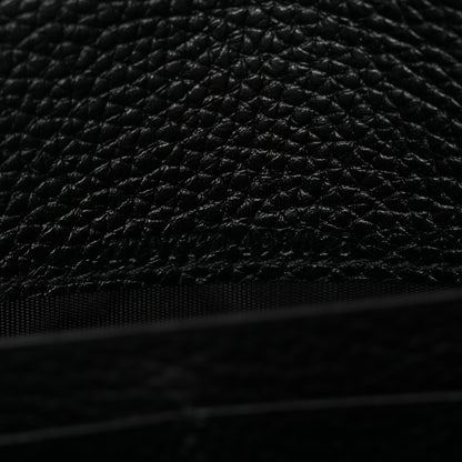Gucci Calfskin GG Marmont Chain Wallet Black 6 of 11